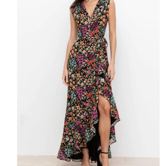 Yumi Kim Venezia Floral Wrap Dress - Picture 1 of 5